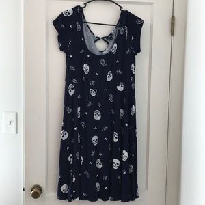 Torrid skull skater dress, 0x